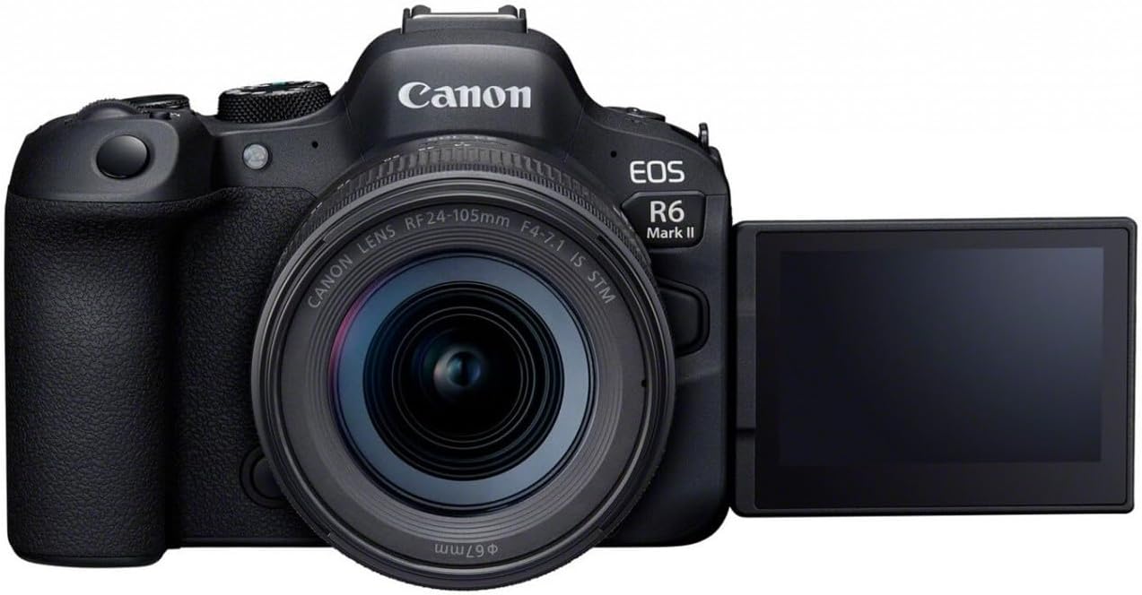 Canon EOS R6 Mark II Full Frame Mirrorless Camera & RF 24-105mm F4-7.1 IS STM
