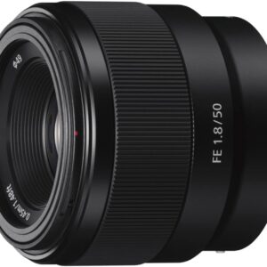 Sony 50mm f/1.8 Full-Frame E-Mount Prime Lens