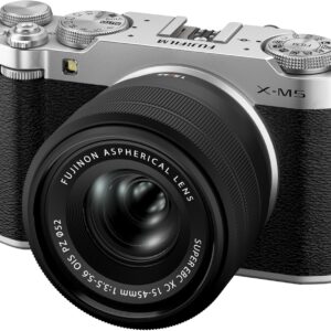 FUJIFILM X-M5 + XC15-45mm Kit Silver