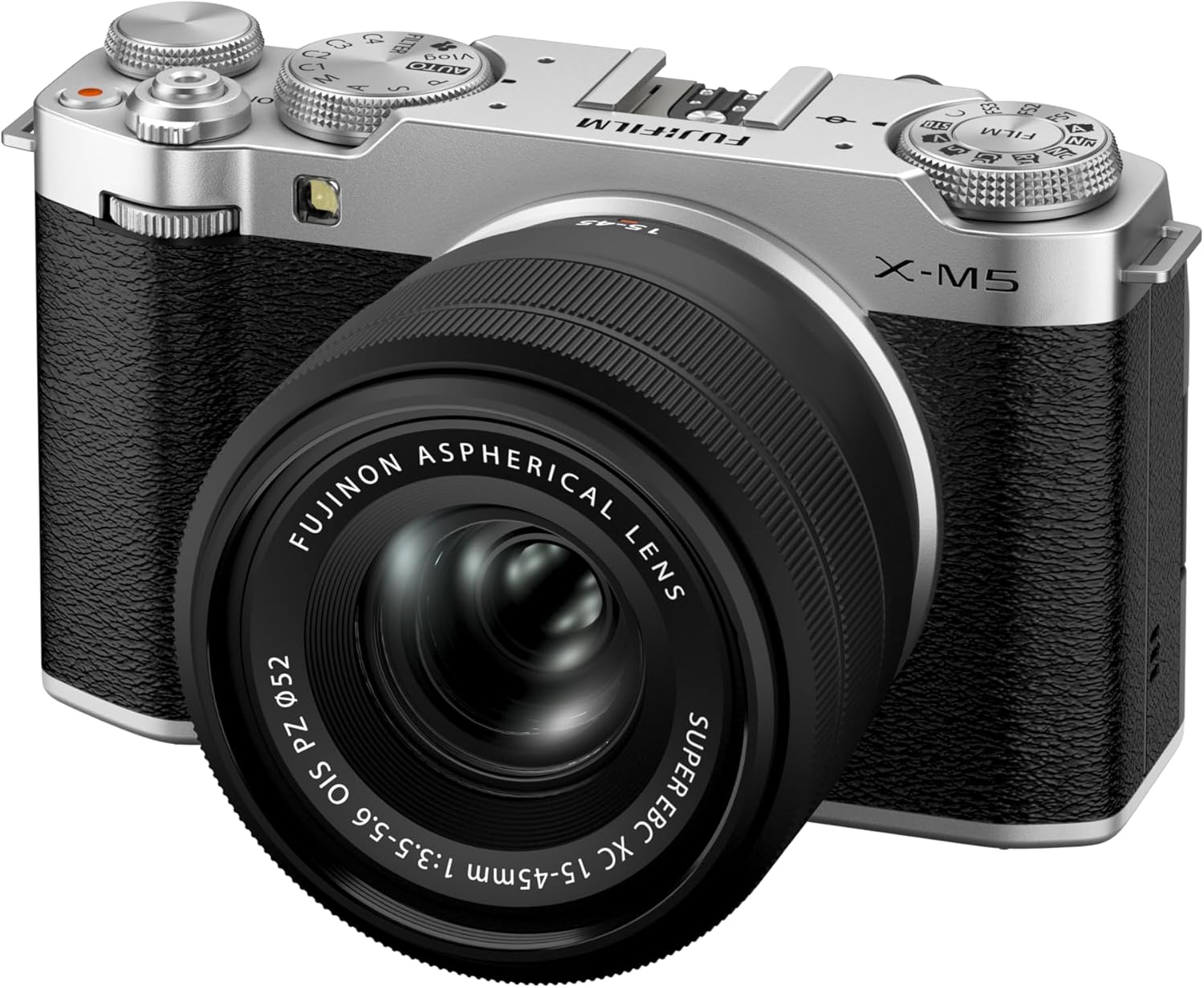 FUJIFILM X-M5 + XC15-45mm Kit Silver