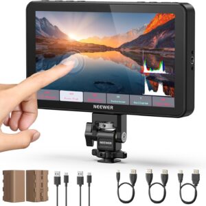 NEEWER F700 7" Camera Field Monitor, 2000nit HD 1920x1080 IPS Touch Screen
