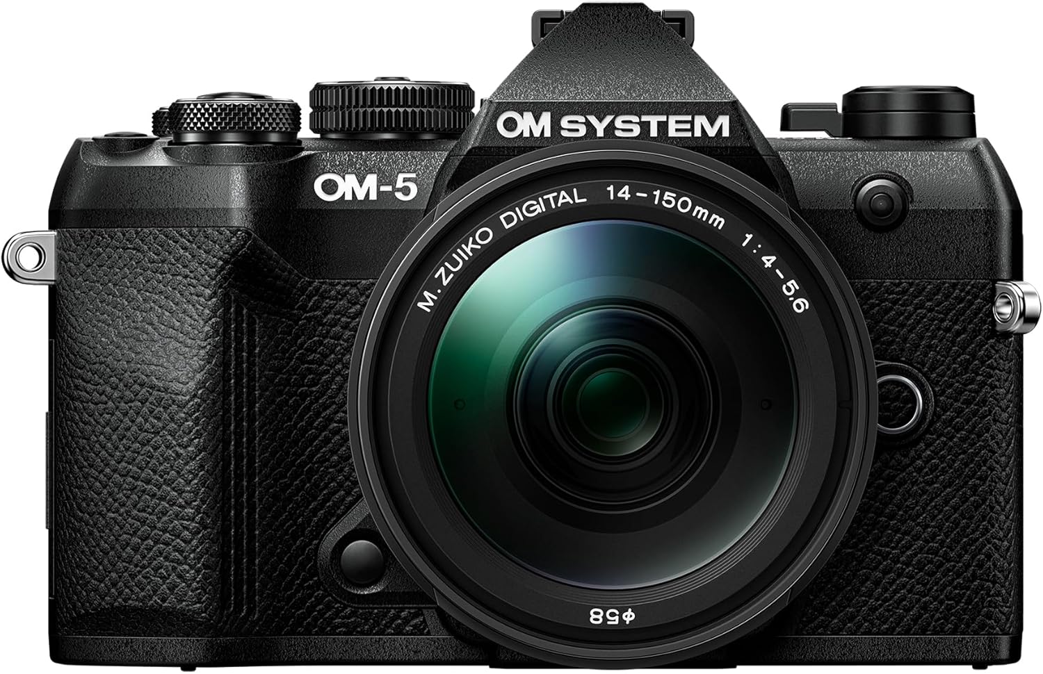 OM SYSTEM OM-5 Mark II MFT Camera incl. lens M.Zuiko Digital ED 14-150mm II, 20 MP Live MOS Sensor